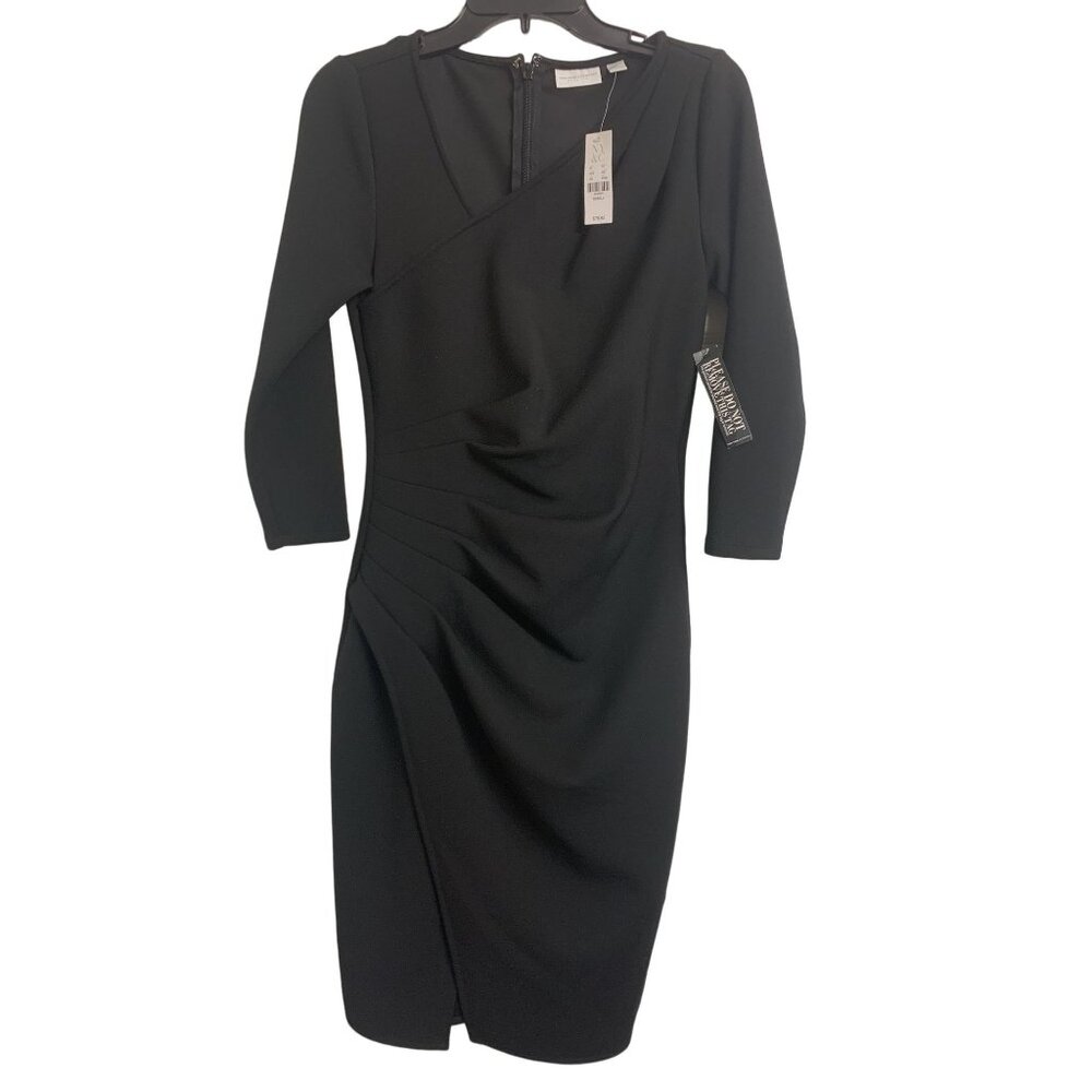 NWT New York & Company Stretch Ruched‎ Midi Dress Size S